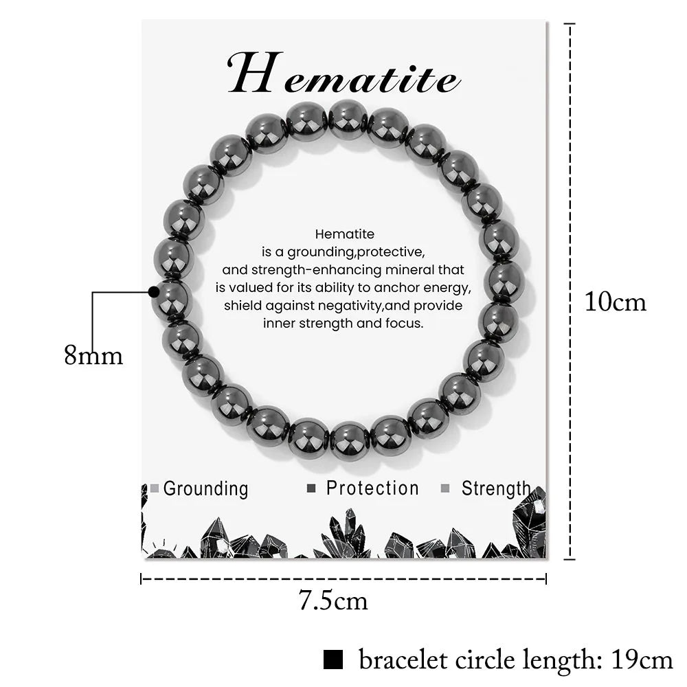 Nokmo | Natural Crystal Healing Energy Bracelet - Aria