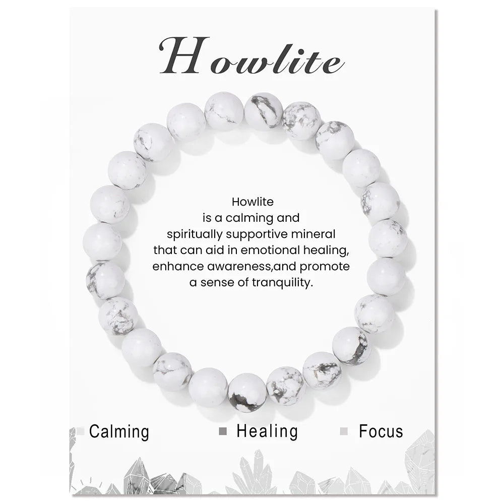 Nokmo | Natural Crystal Healing Energy Bracelet - Aria