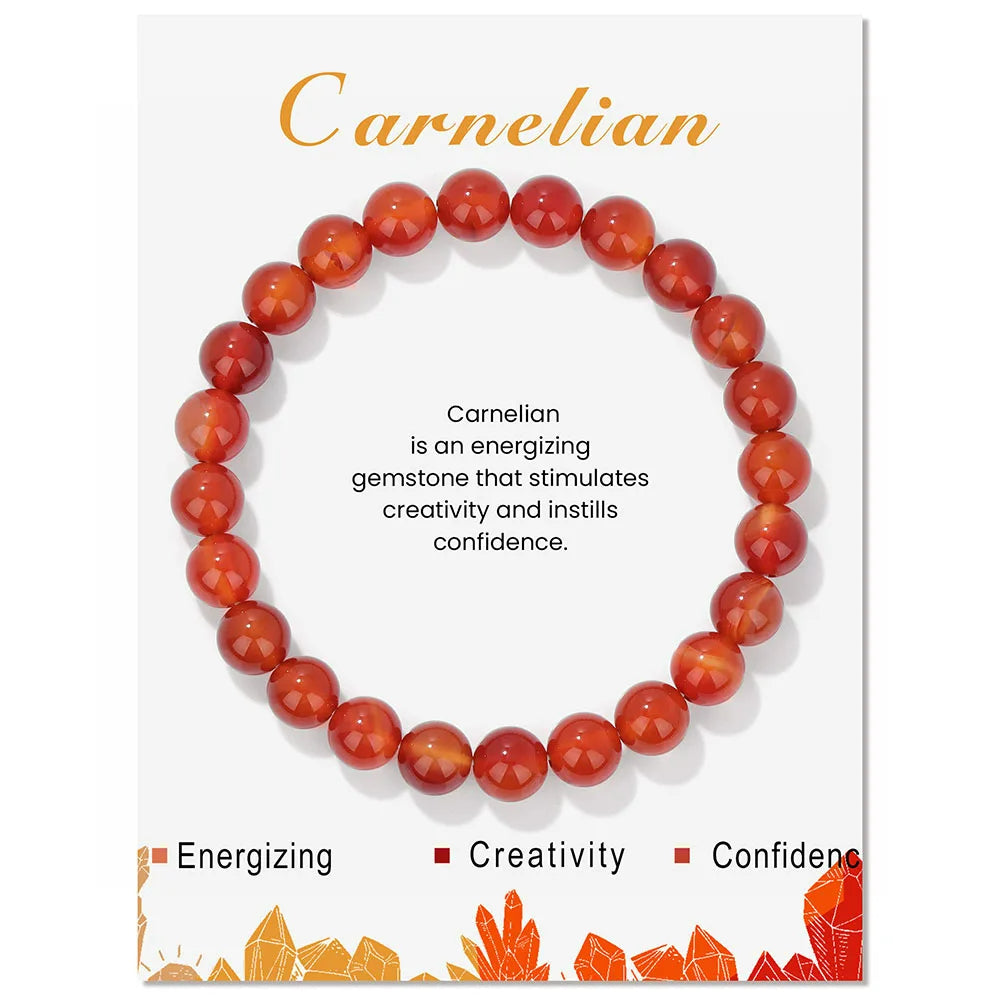 Nokmo | Natural Crystal Healing Energy Bracelet - Aria