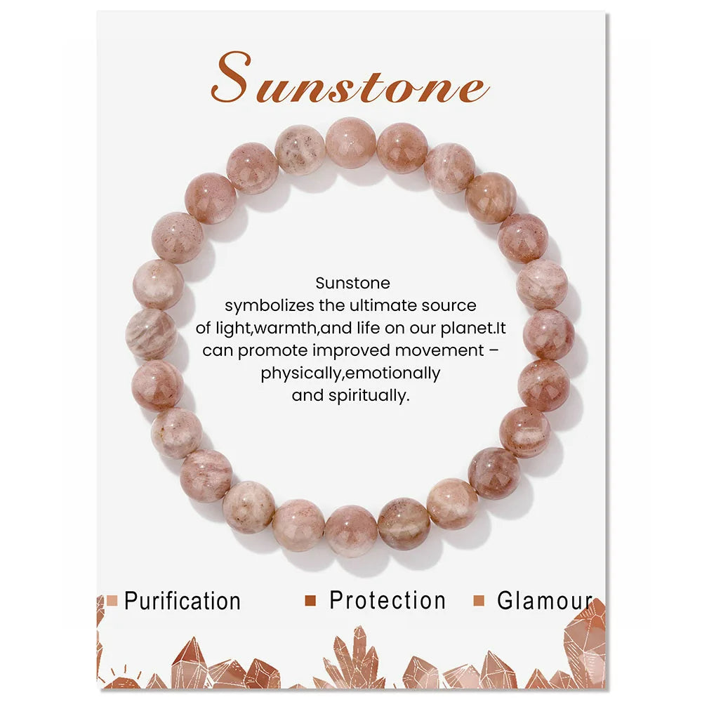 Nokmo | Natural Crystal Healing Energy Bracelet - Aria