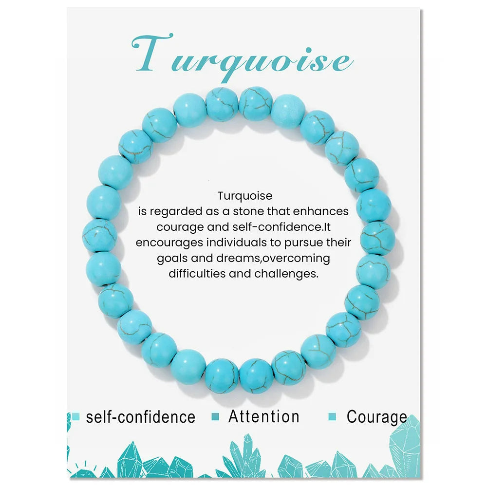 Nokmo | Natural Crystal Healing Energy Bracelet - Aria