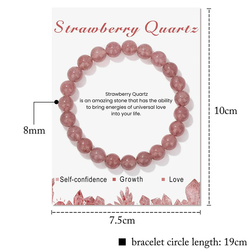 Nokmo | Natural Crystal Healing Energy Bracelet - Aria