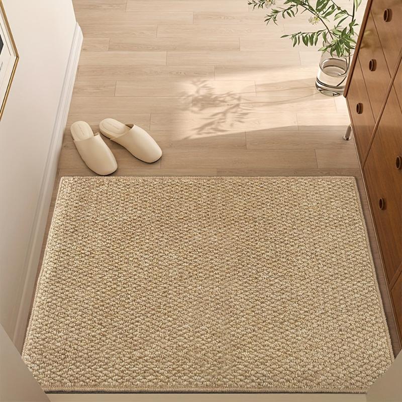 Nokmo | Natural Jute Door Mat - Durable and Elegant Mat for Refined Entrances