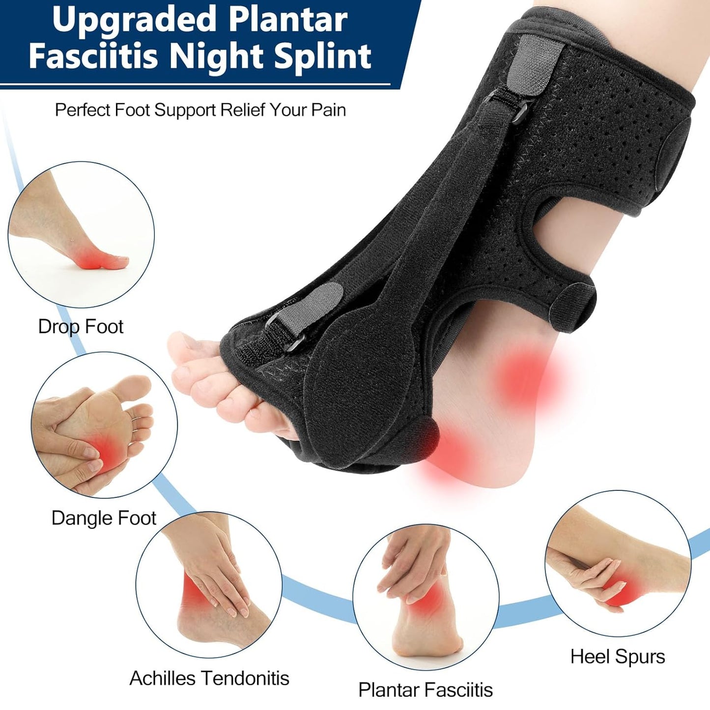 Nokmo | Night Splint for Plantar Fasciitis