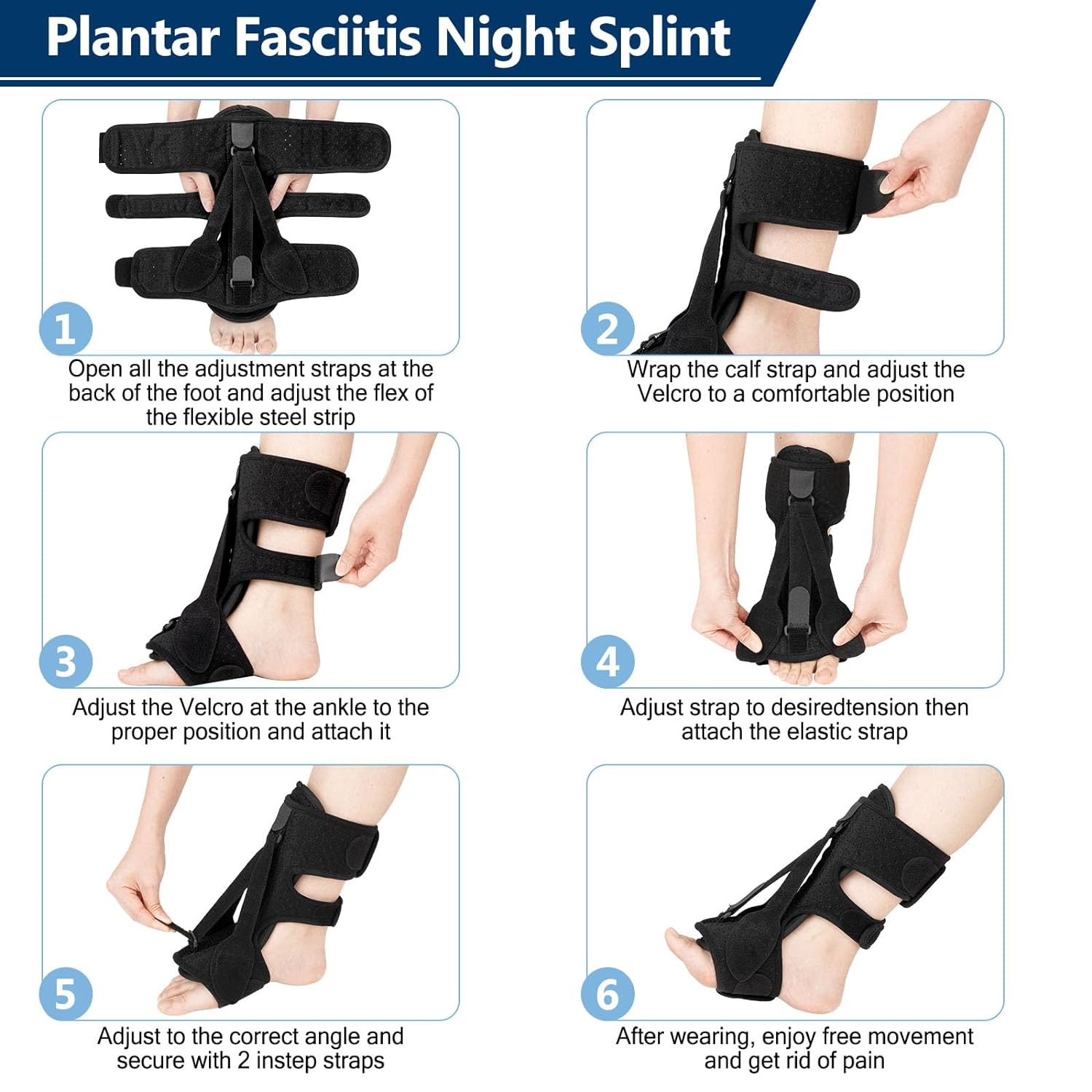 Nokmo | Night Splint for Plantar Fasciitis