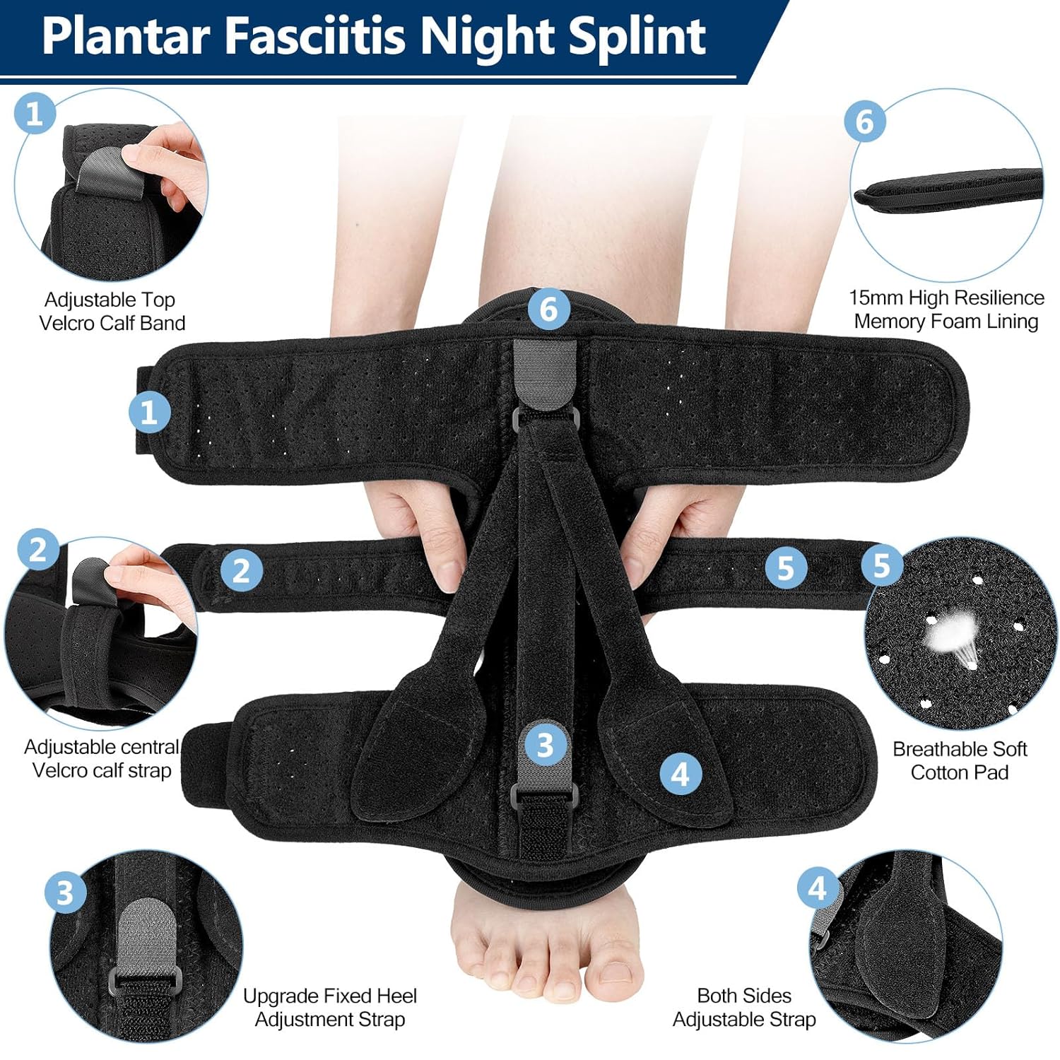 Nokmo | Night Splint for Plantar Fasciitis