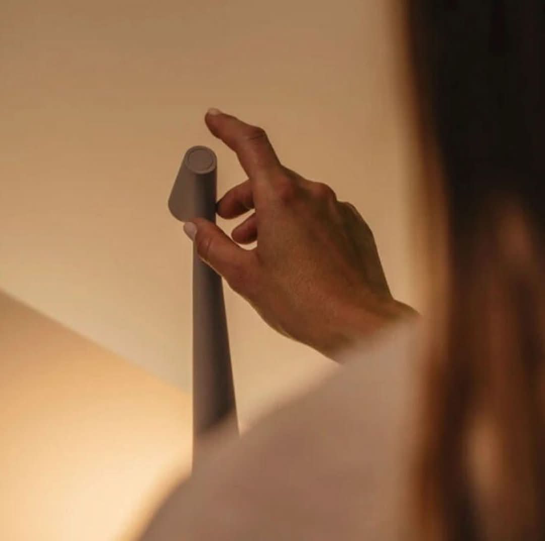 Nokmo | Nordic Minimalist Design Mood Light | Wireless | LED | Reading Lamp | Table Lamp