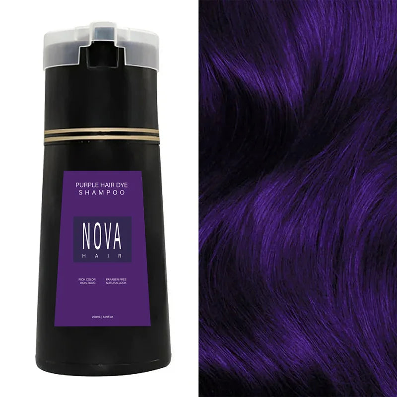 Nokmo | NovaHair Instant Dye Shampoo – Quick Color Refresh for Hair