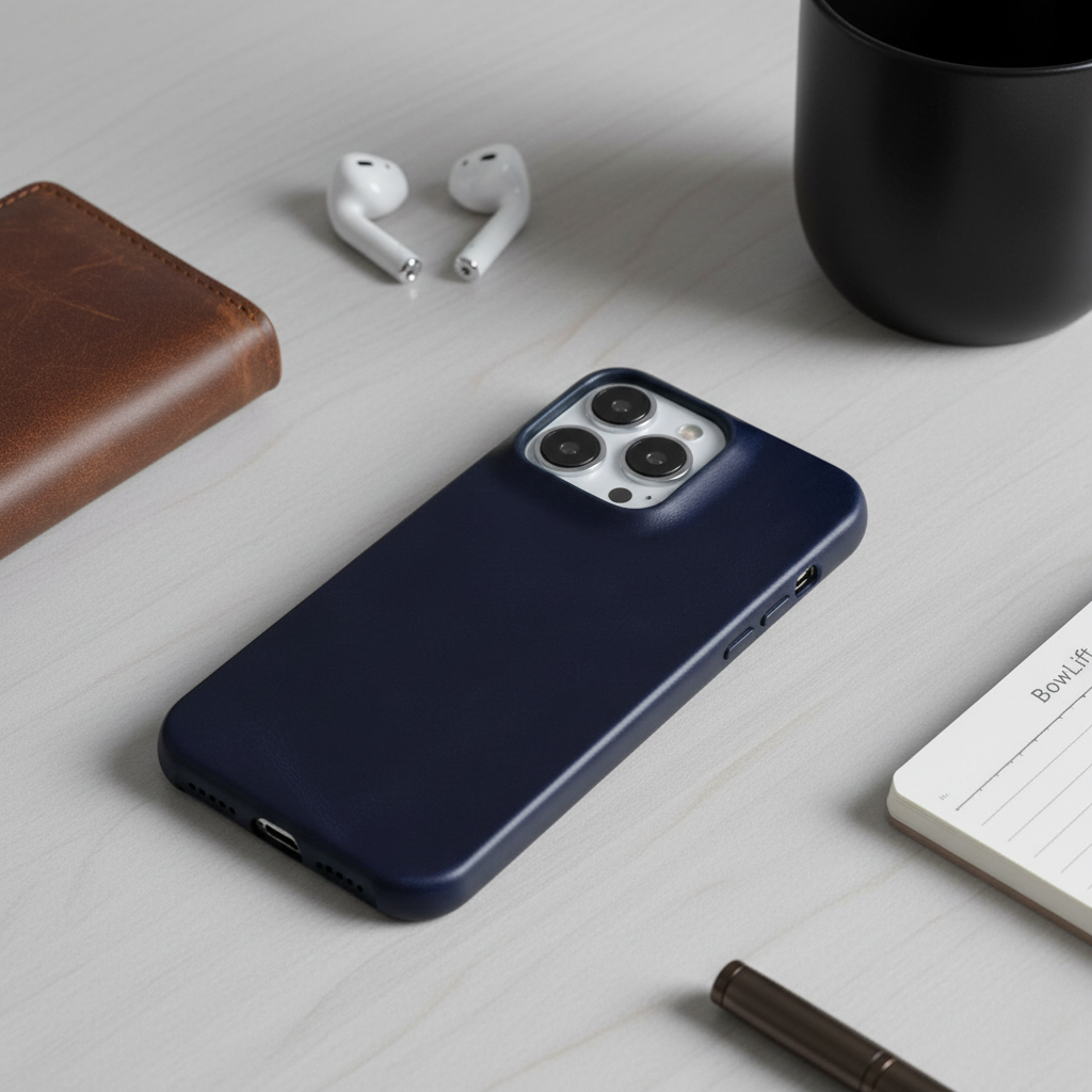 Nokmo | Oil Wax Genuine Leather Apple iPhone Case