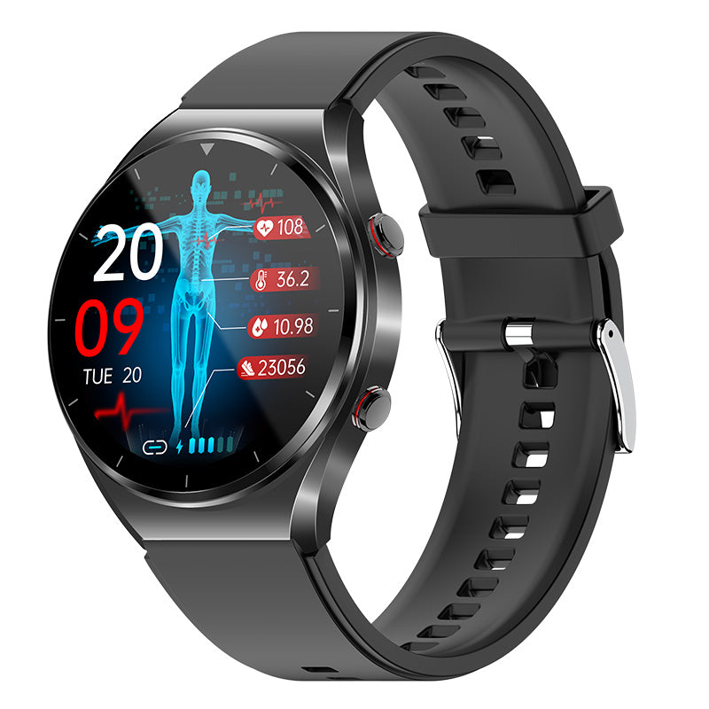 Nokmo | One-Click Blood Sugar | Blood Glucose Blood Pressure ECG | ECG HRV Heart Rate Monitor Health Smart Watch