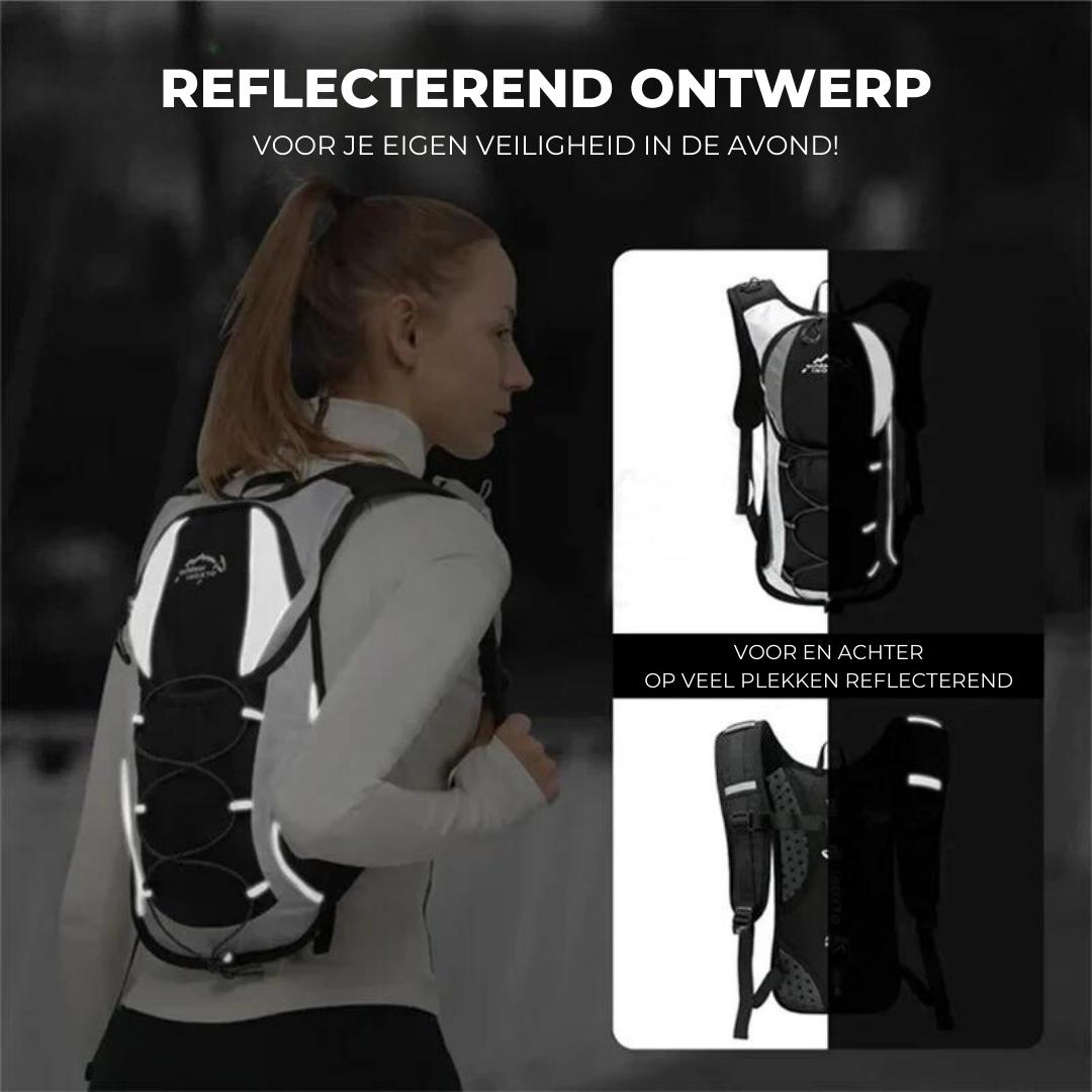Nokmo | Outdoor Backpack with Reflective Design for Hiking and Biking