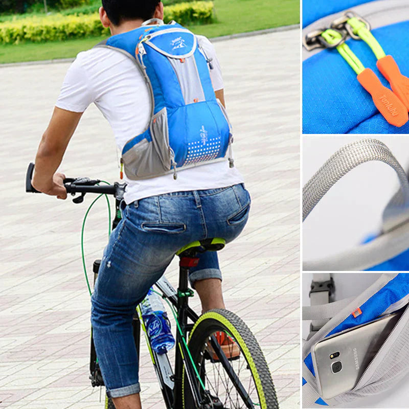 Nokmo | Outdoor Backpack with Reflective Design for Hiking and Biking