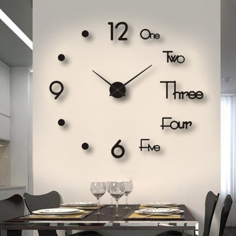 Nokmo | Oversized Modern Wall Clock