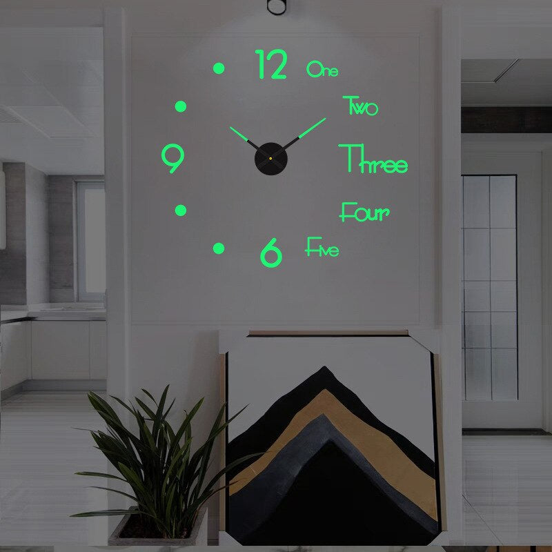 Nokmo | Oversized Modern Wall Clock