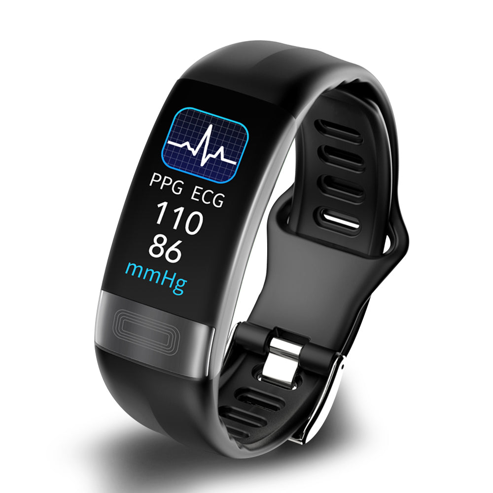 Nokmo | P11 Plus Health Tracker | Professional ECG & Blood Pressure Monitoring | HRV Analysis with Lorenz Scatter Plot | SpO2 & Sleep Screening | IP67 Waterproof | Cycle Tracking