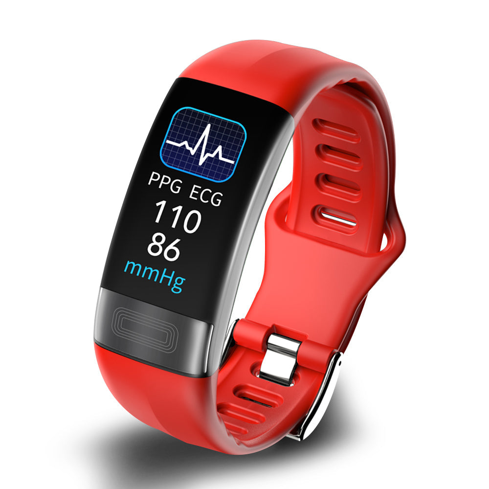 Nokmo | P11 Plus Health Tracker | Professional ECG & Blood Pressure Monitoring | HRV Analysis with Lorenz Scatter Plot | SpO2 & Sleep Screening | IP67 Waterproof | Cycle Tracking