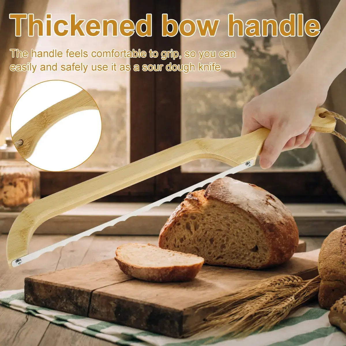 Nokmo | Perfect Bread Knife For Effortless Slicing