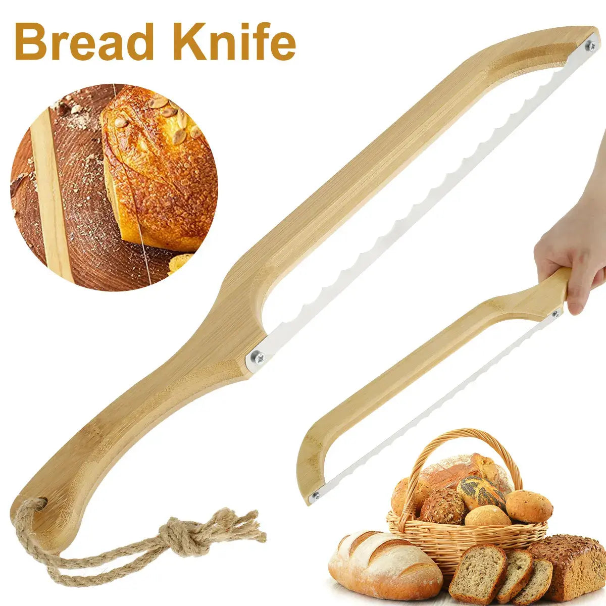 Nokmo | Perfect Bread Knife For Effortless Slicing