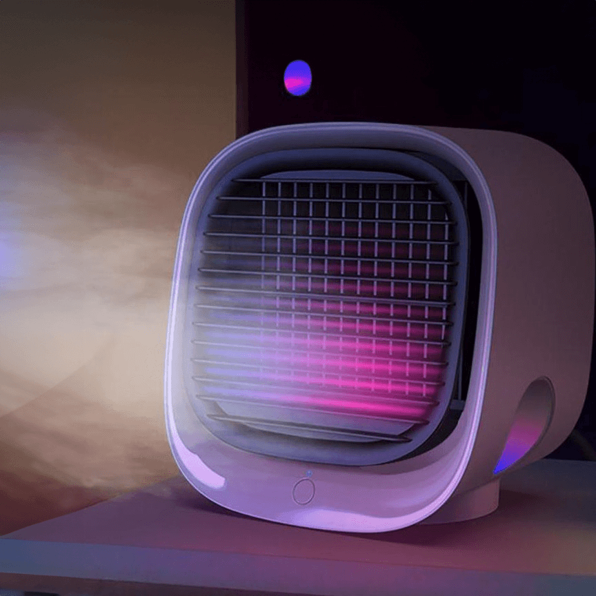 Nokmo | Portable Air Conditioner for Car USB Car Air Conditioner Personal Space Mini Air Conditioner