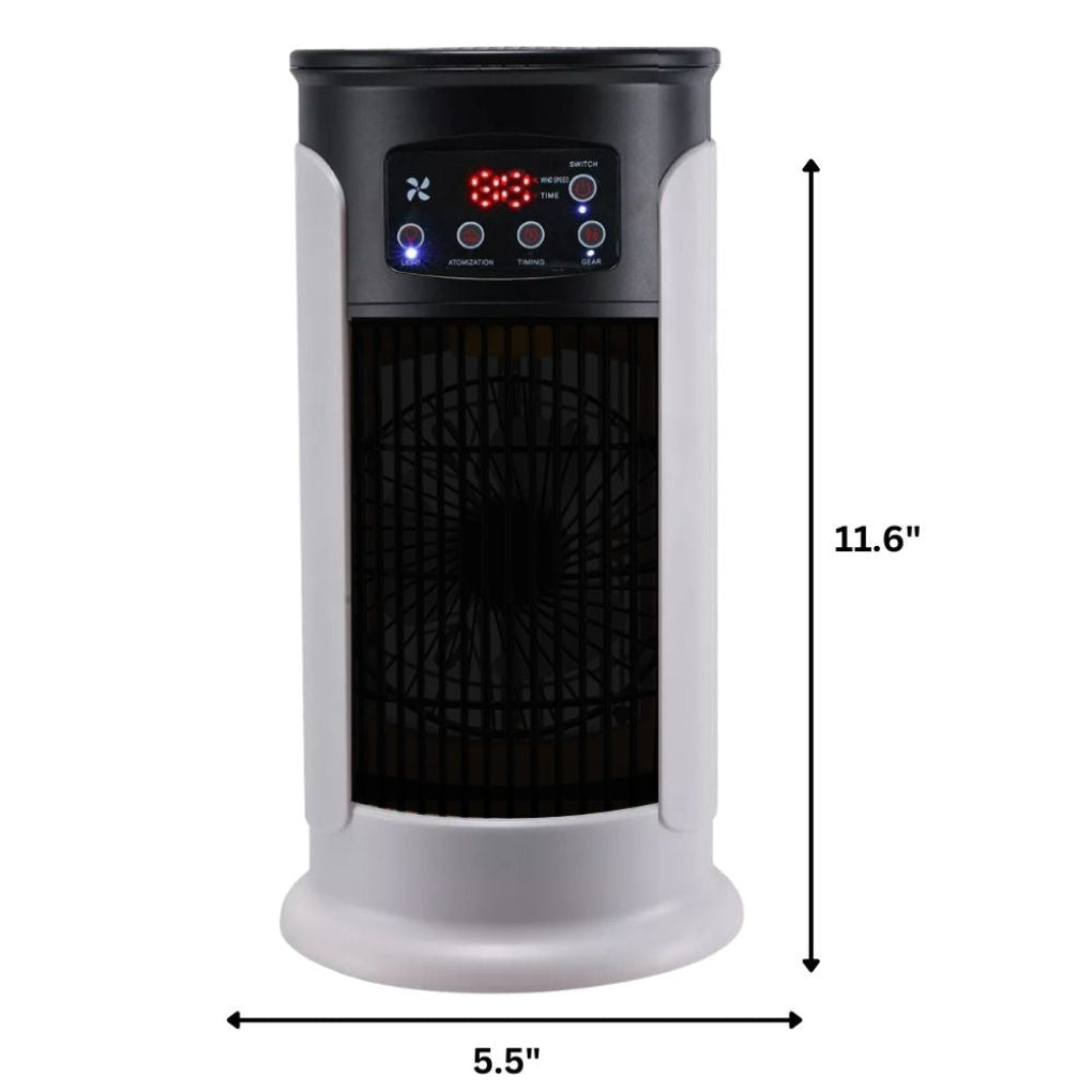Nokmo | Portable Evaporative Cooler Stand-Up Fan with Digital Display