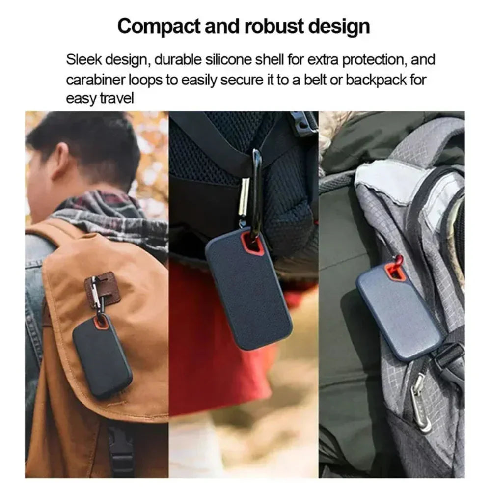 Nokmo | Portable External SSD Drive High-Speed Data Transfer Shockproof Storage