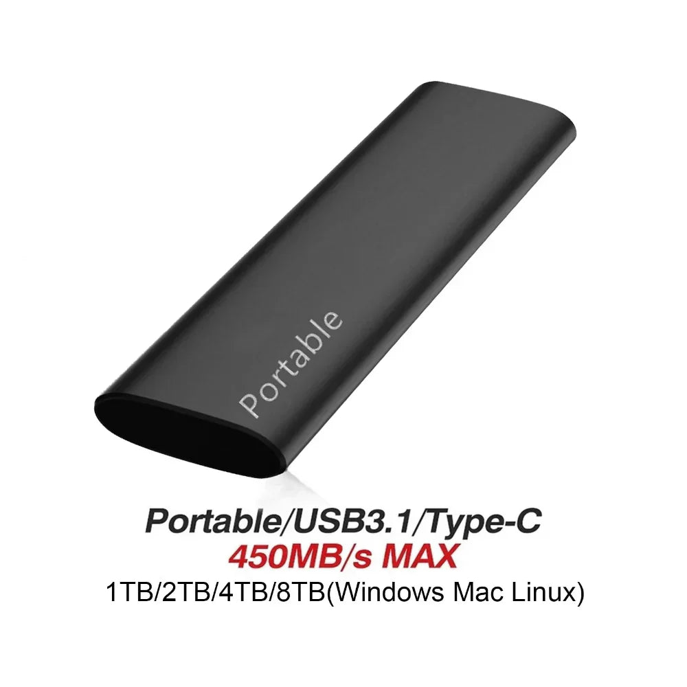 Nokmo | Portable External SSD High-Speed Aluminum Storage Drive