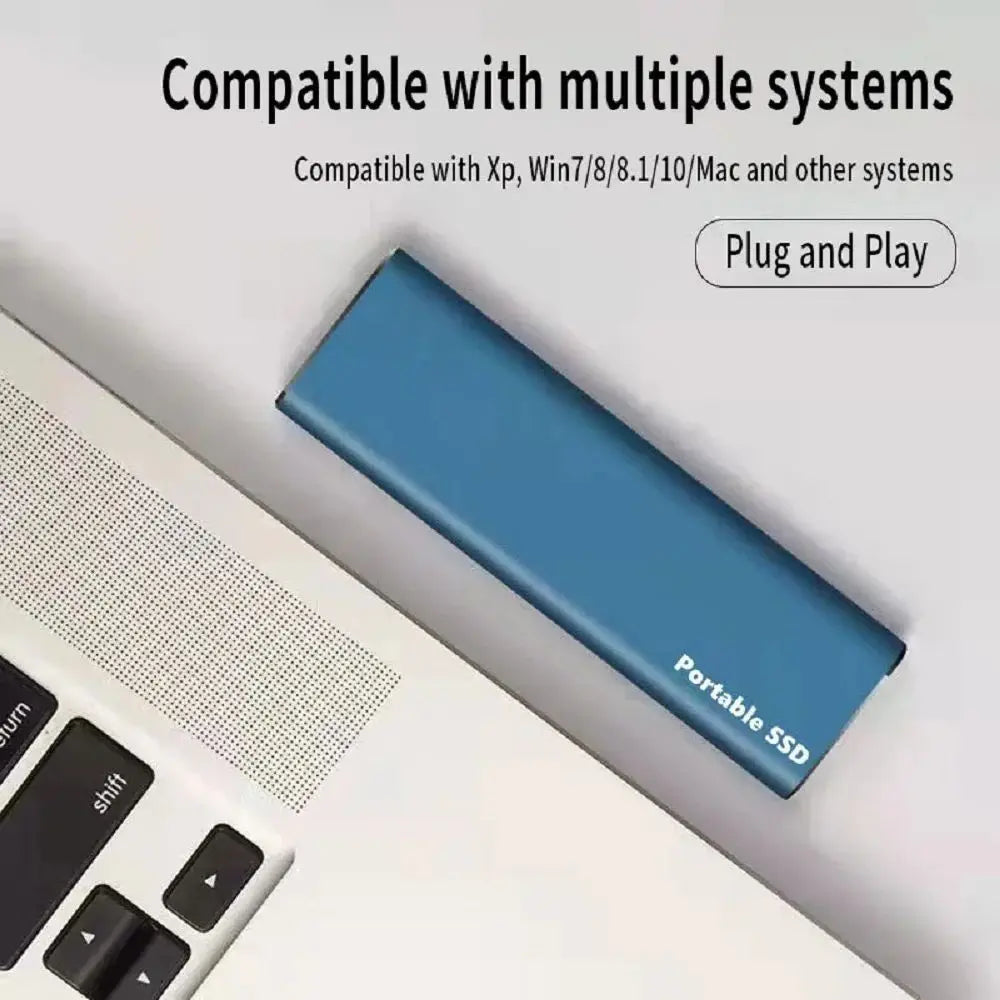 Nokmo | Portable External SSD High-Speed Aluminum Storage Drive