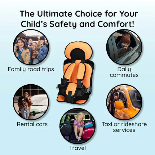 Nokmo | Portable & Foldable Child Car Booster Seat