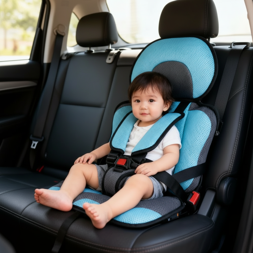 Nokmo | Portable & Foldable Child Car Booster Seat