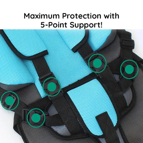 Nokmo | Portable & Foldable Child Car Booster Seat