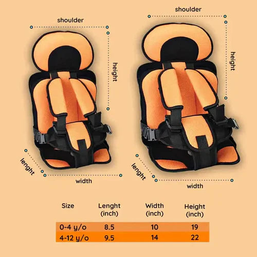 Nokmo | Portable & Foldable Child Car Booster Seat