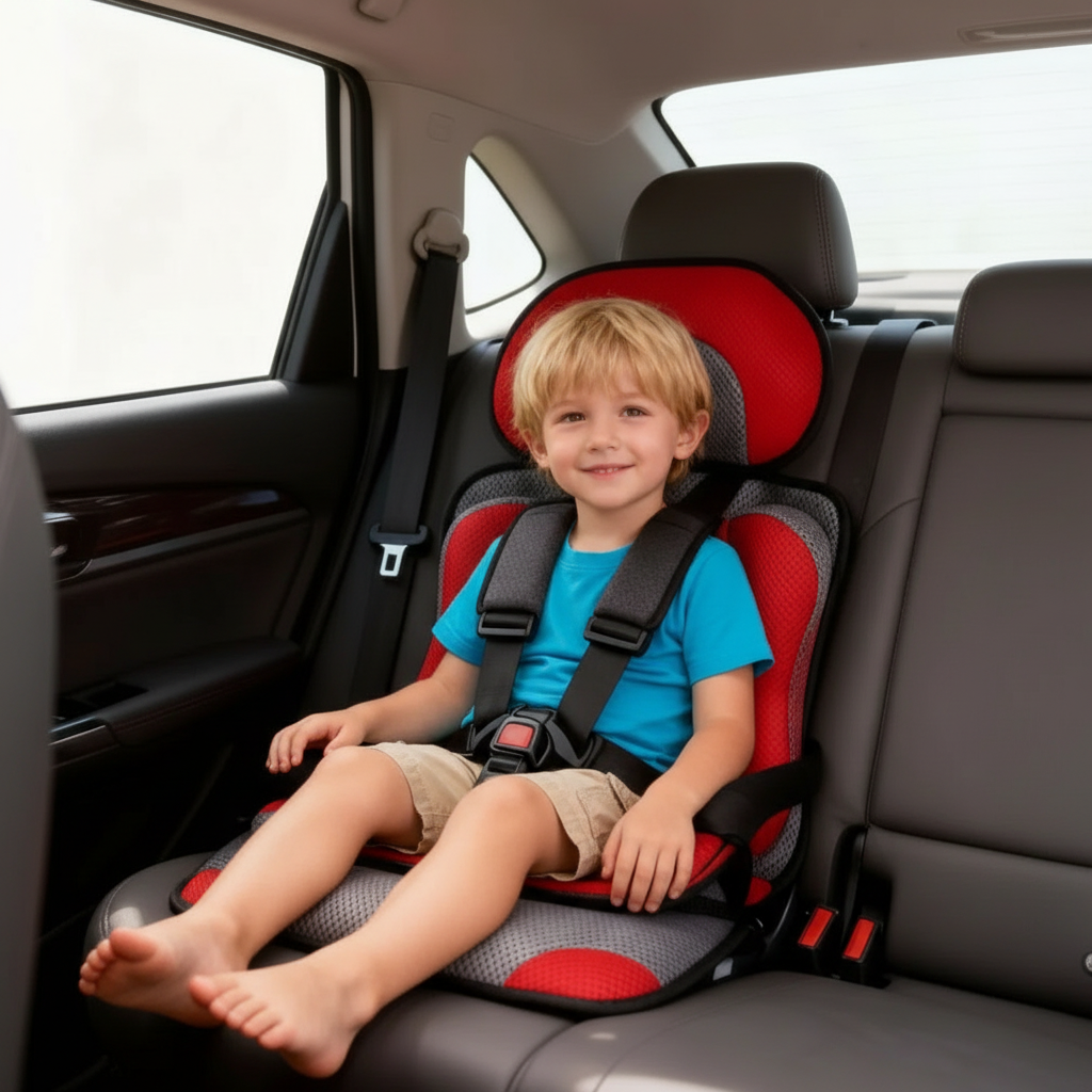 Nokmo | Portable & Foldable Child Car Booster Seat