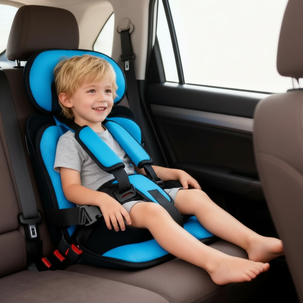 Nokmo | Portable & Foldable Child Car Booster Seat