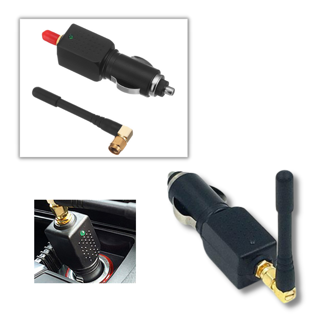 Nokmo | Portable GPS Signal Blocker for Car | 12V Lighter Powered Privacy Device