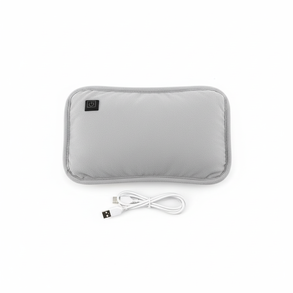 Nokmo | Portable Graphene Heating Pad | USB Rechargeable | 3 Temperature Levels | Ergonomic Hand & Belly Warmer | Includes Intelligent Auto Shut-Off