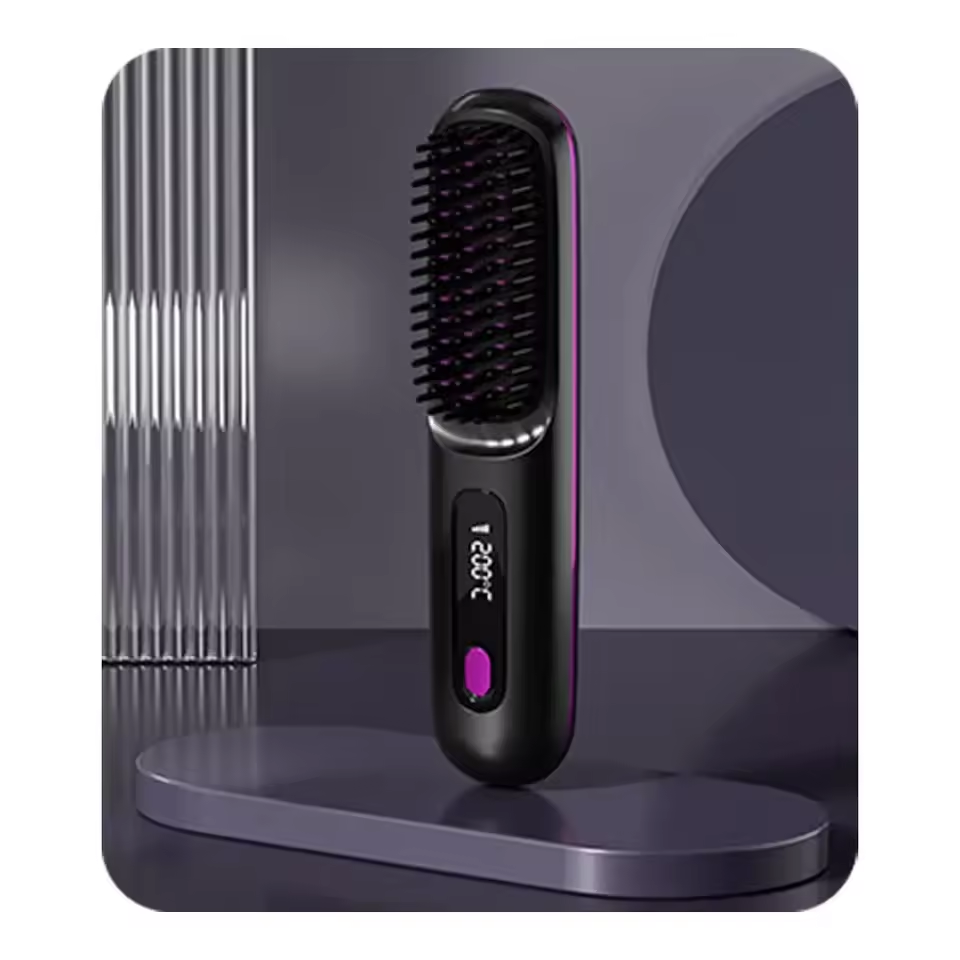 Nokmo | Portable Hair Styling Brush | Smooth and Healthy Hair Anytime, Anywhere