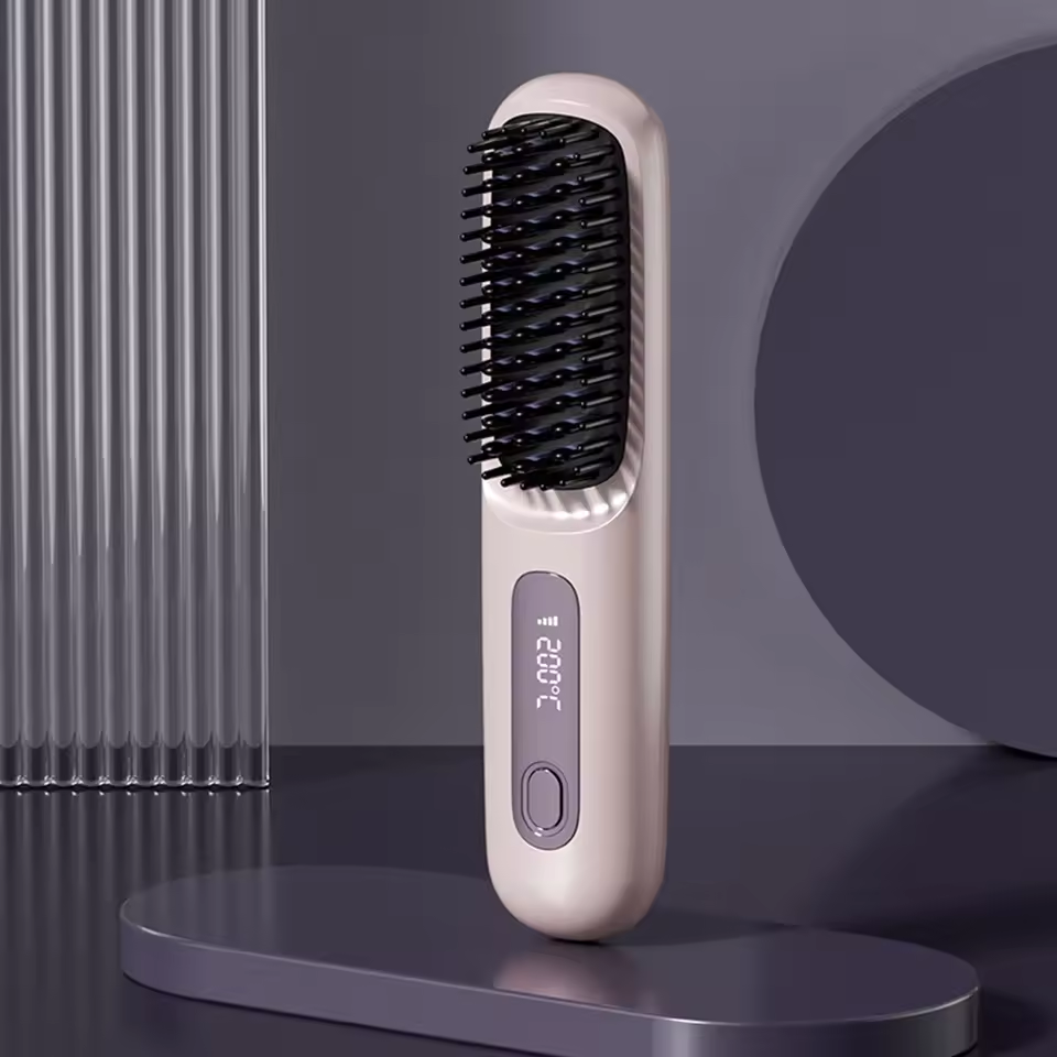 Nokmo | Portable Hair Styling Brush | Smooth and Healthy Hair Anytime, Anywhere