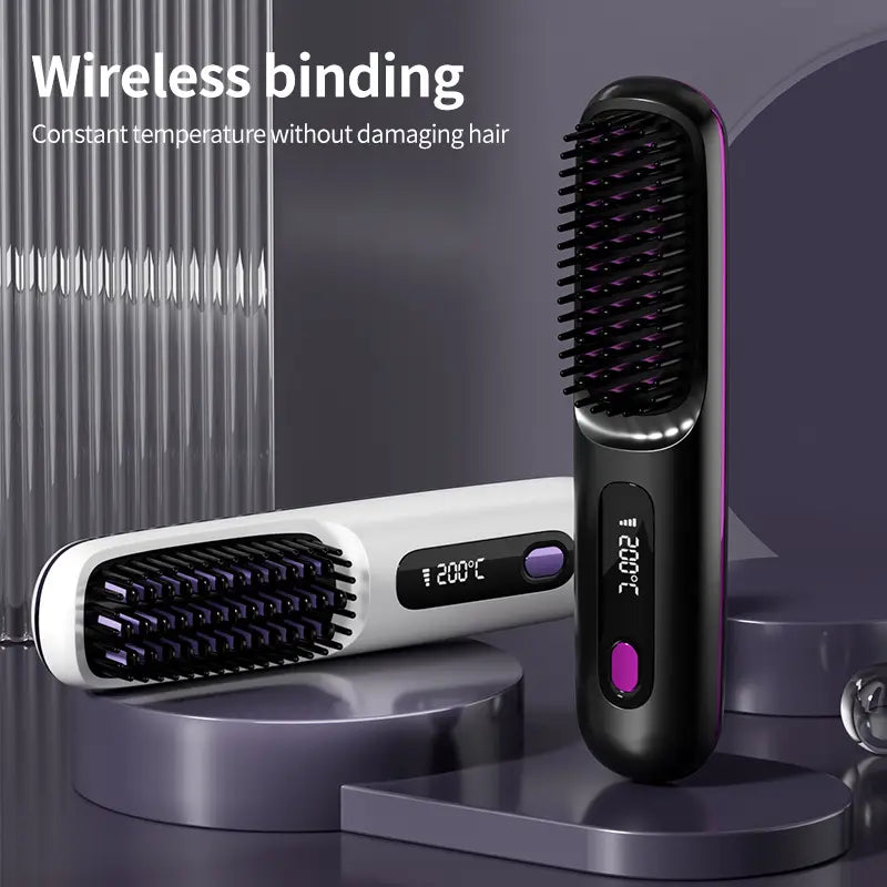 Nokmo | Portable Hair Styling Brush | Smooth and Healthy Hair Anytime, Anywhere