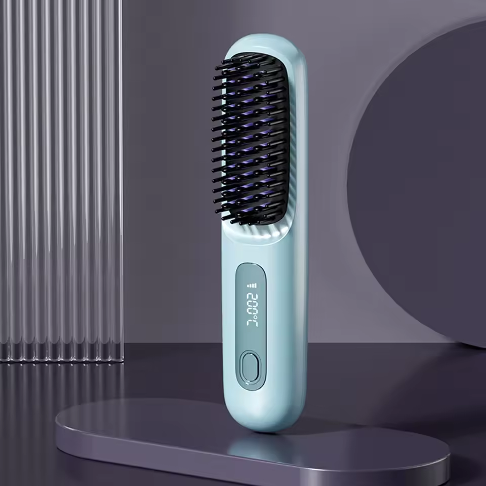 Nokmo | Portable Hair Styling Brush | Smooth and Healthy Hair Anytime, Anywhere