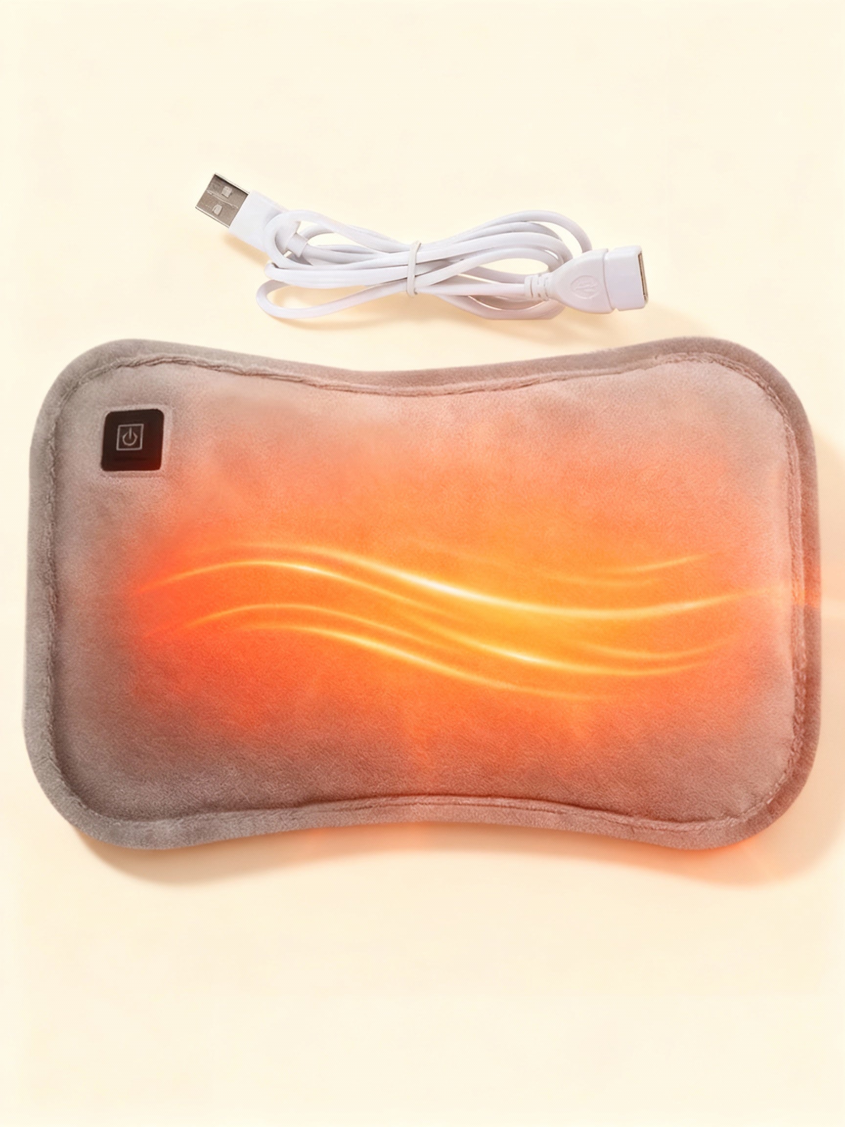 Nokmo | Portable Heating Pad | 30x20 cm | Fast Heating, Multipurpose Hand/Body Warmer