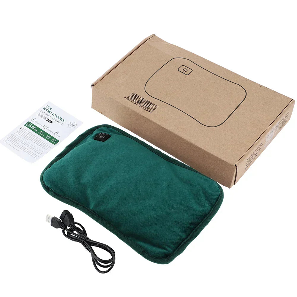 Nokmo | Portable Heating Pad | 30x20 cm | Fast Heating, Multipurpose Hand/Body Warmer