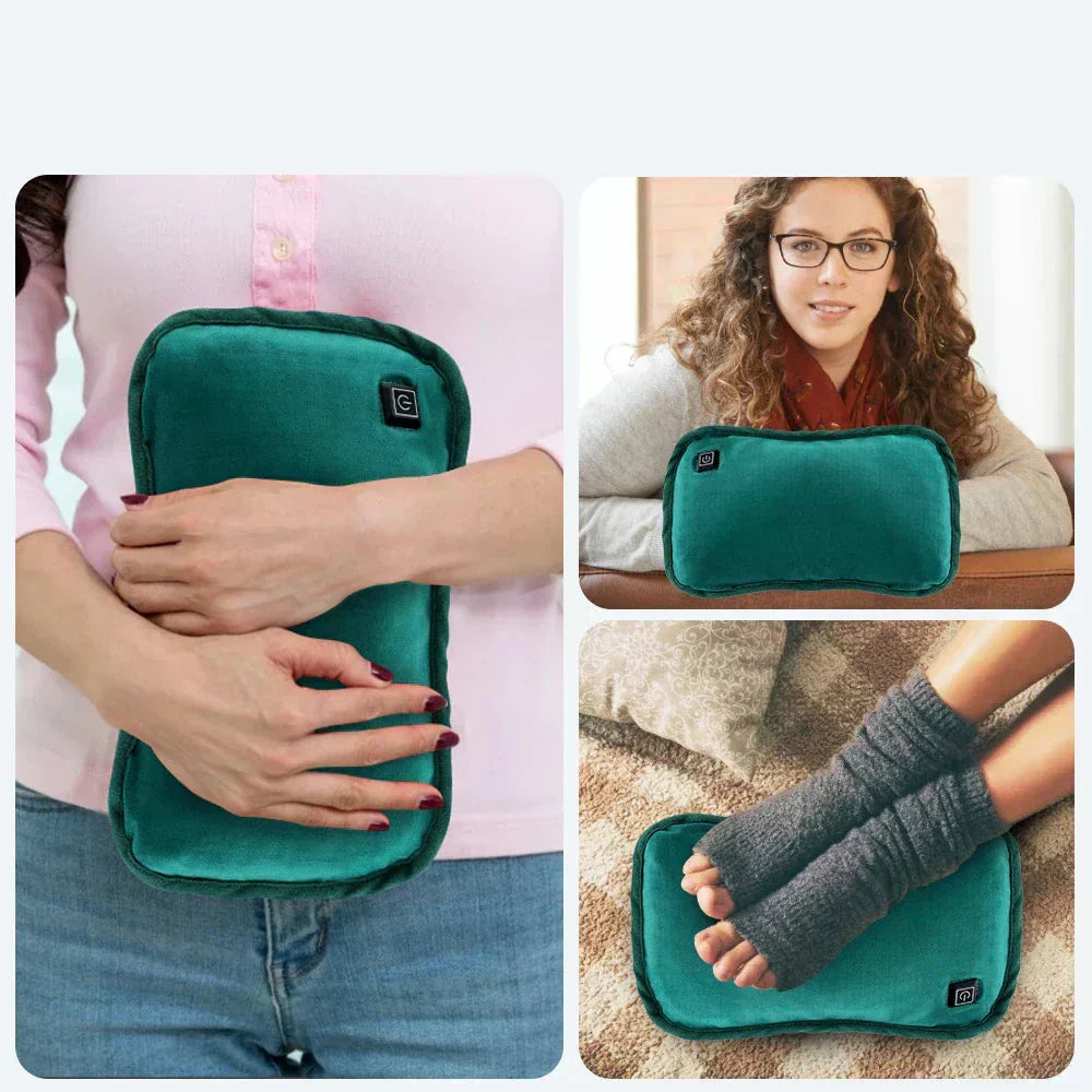 Nokmo | Portable Heating Pad | 30x20 cm | Fast Heating, Multipurpose Hand/Body Warmer