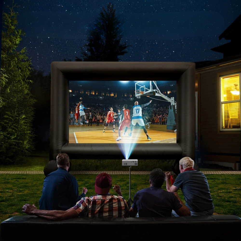 Nokmo | Portable Mini HD LED Projector Home Theater Outdoor 3000 Lumen