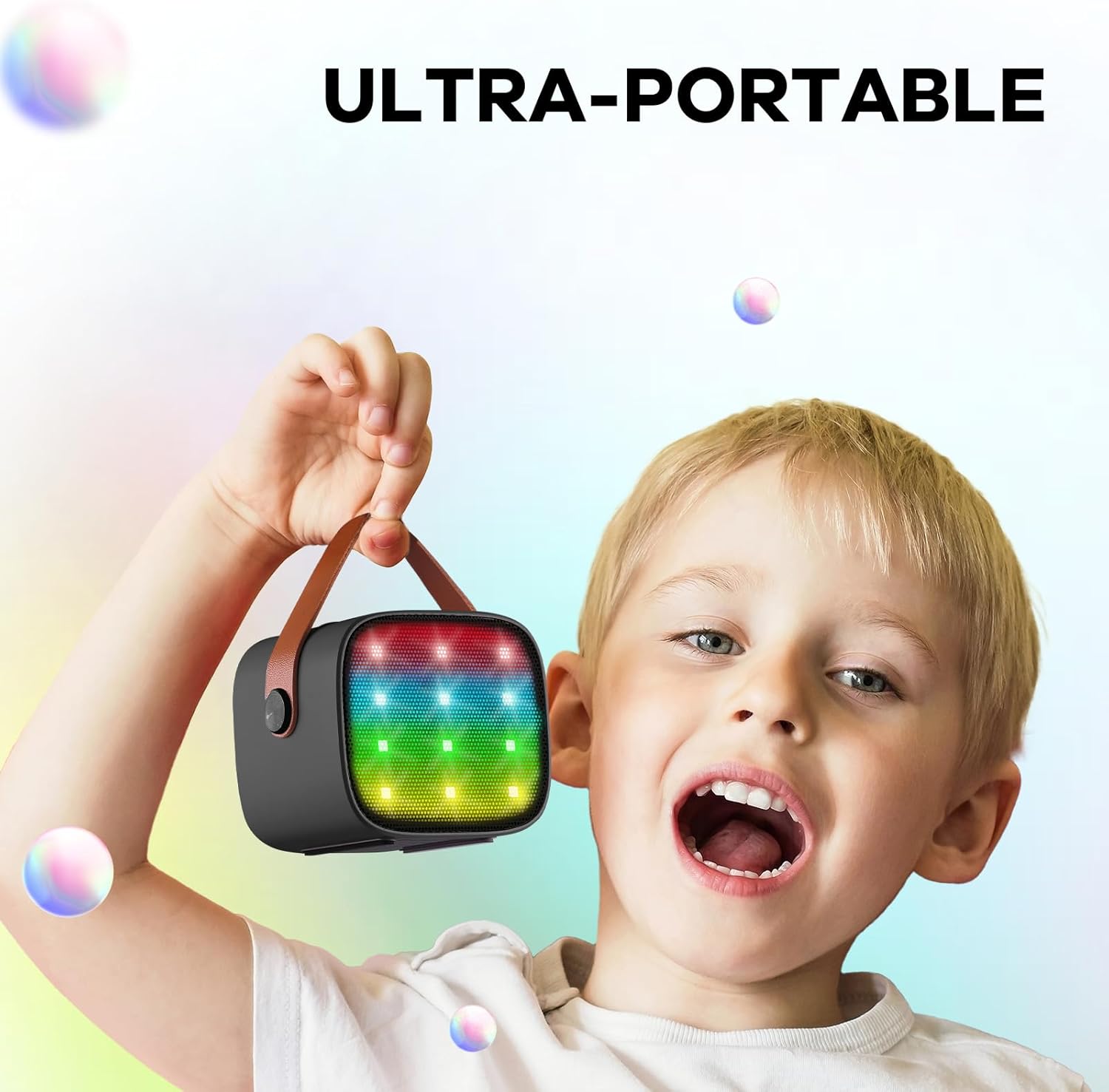 Nokmo | Portable Mini Karaoke Machine with Bluetooth Speaker and 2 Wireless Microphones – Veylo
