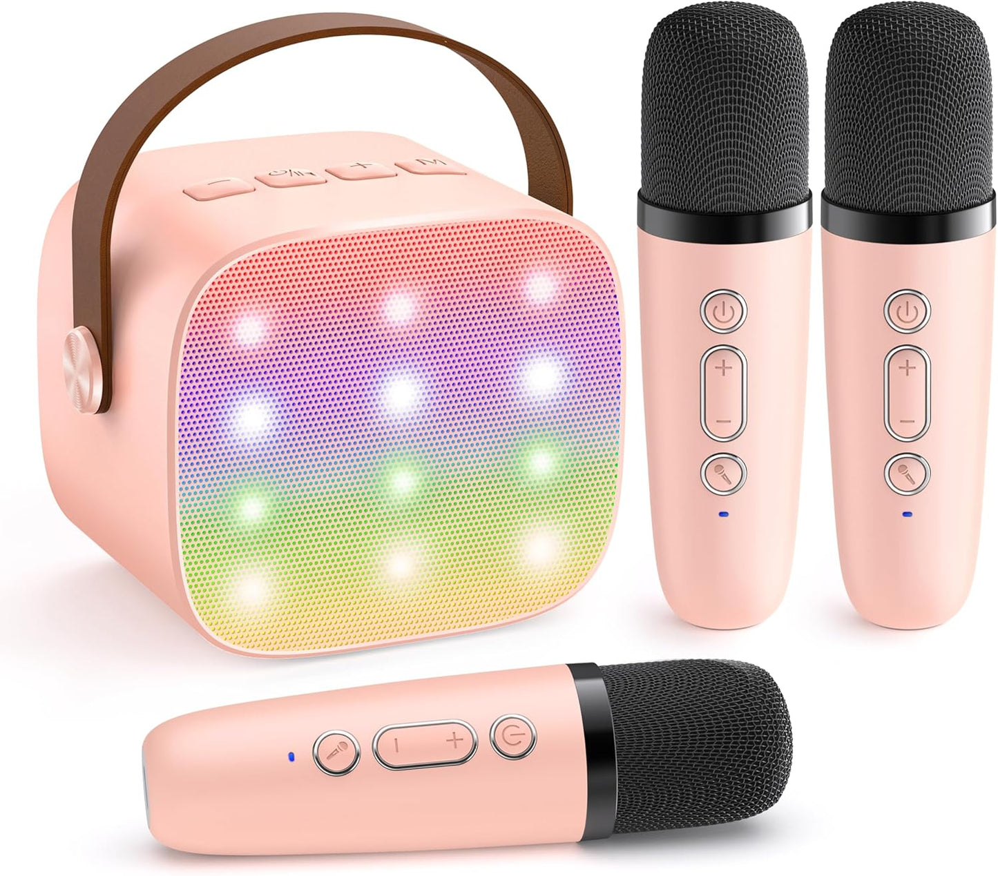 Nokmo | Portable Mini Karaoke Machine with Bluetooth Speaker and 2 Wireless Microphones – Veylo