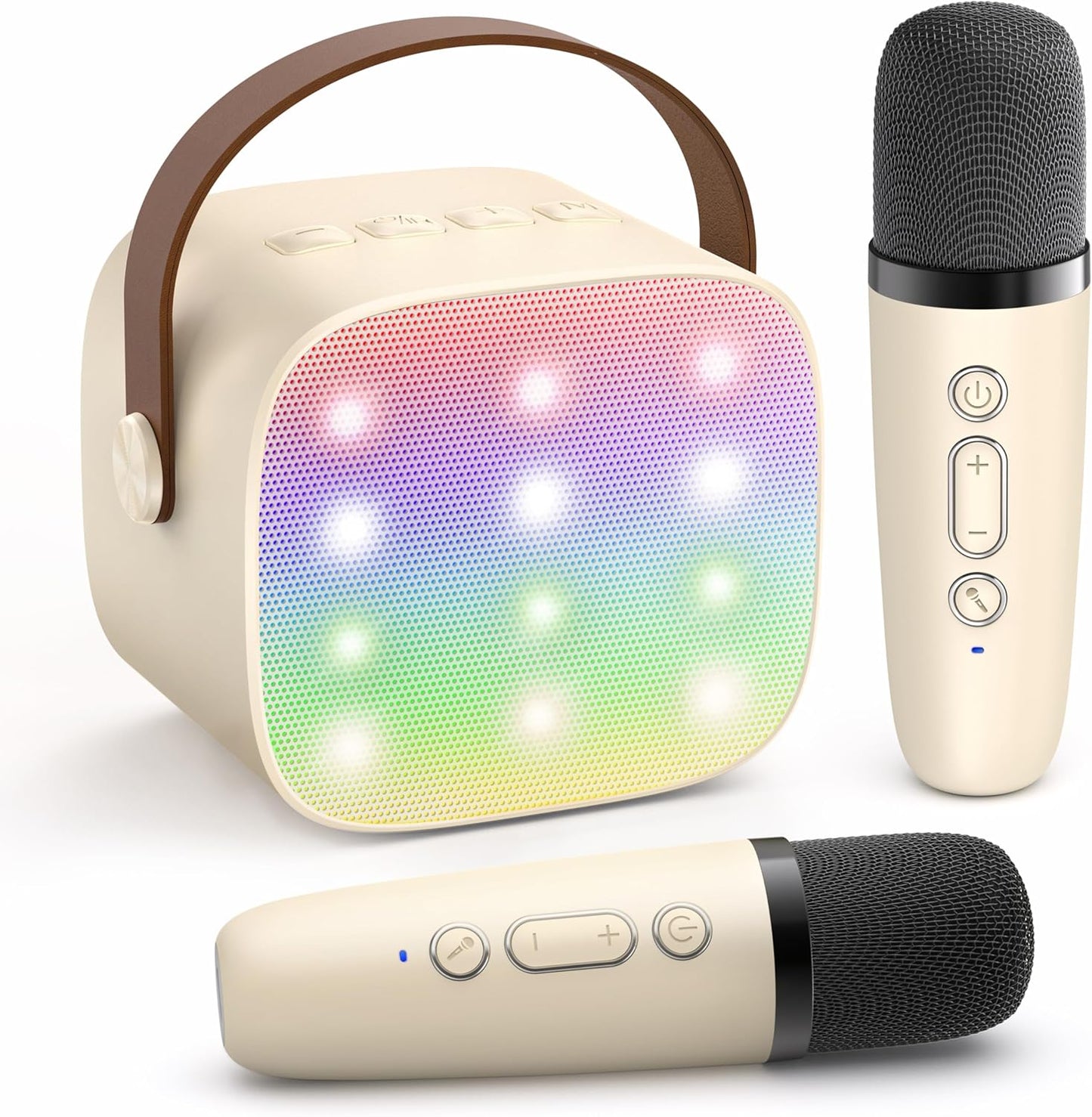 Nokmo | Portable Mini Karaoke Machine with Bluetooth Speaker and 2 Wireless Microphones – Veylo