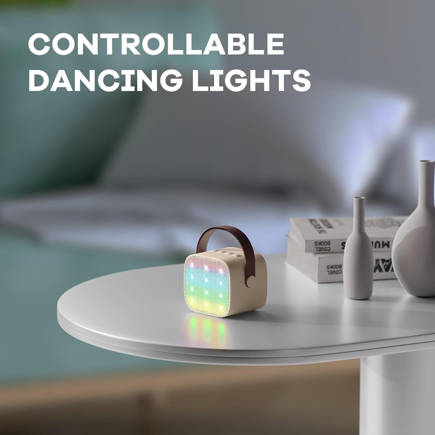 Nokmo | Portable Mini Karaoke Machine with Bluetooth Speaker and 2 Wireless Microphones – Veylo
