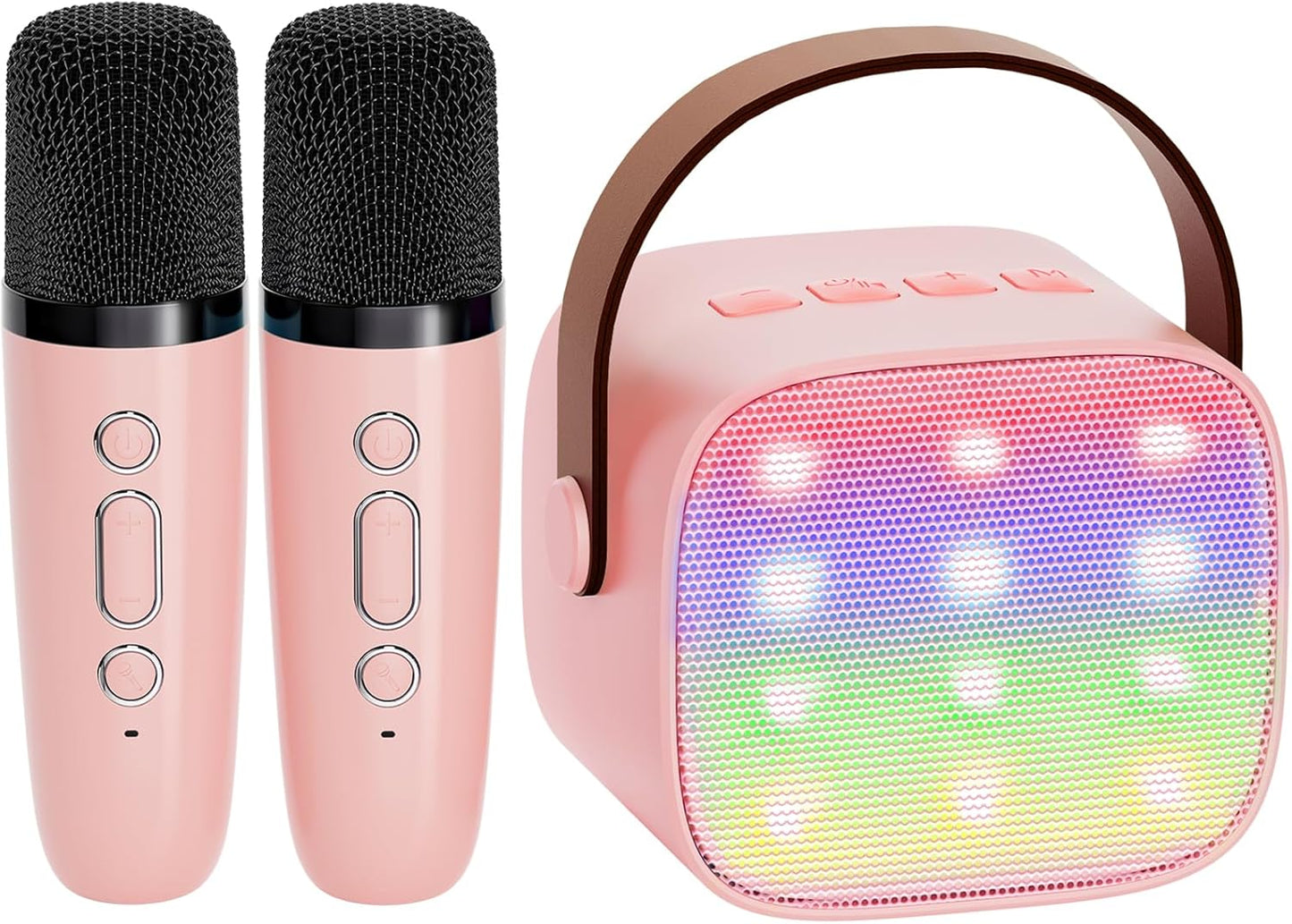 Nokmo | Portable Mini Karaoke Machine with Bluetooth Speaker and 2 Wireless Microphones – Veylo