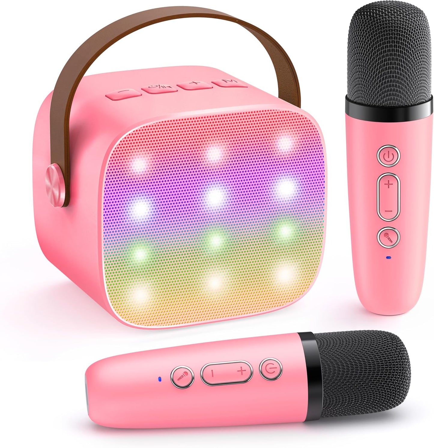 Nokmo | Portable Mini Karaoke Machine with Bluetooth Speaker and 2 Wireless Microphones – Veylo