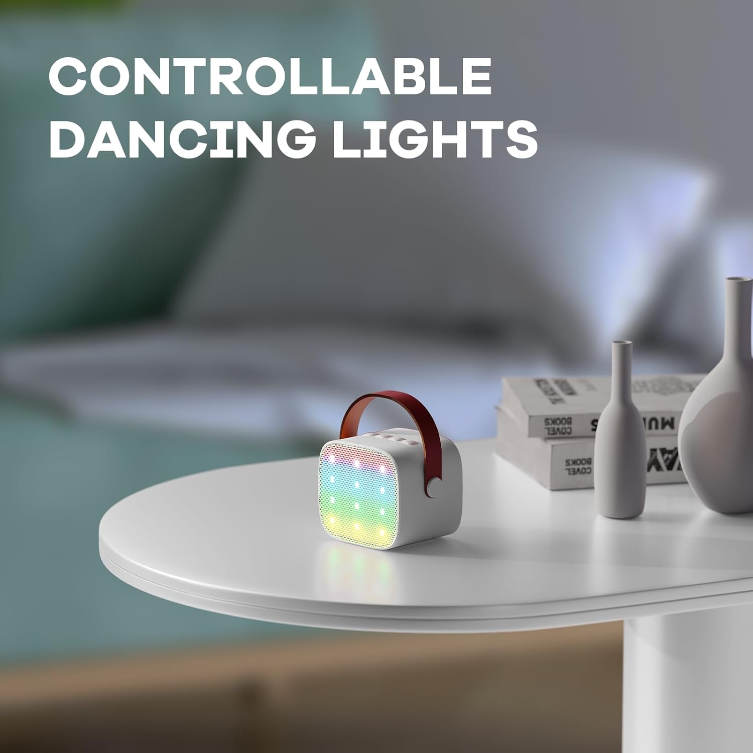 Nokmo | Portable Mini Karaoke Machine with Bluetooth Speaker and 2 Wireless Microphones – Veylo